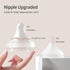 1+ 4 Counts Pigeon Silicone Nipple (S) with Latch-On Line, Natural Feel, Months