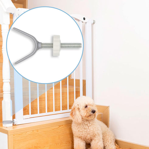 2 Pack Baby Gate Y Spindle Rod M10 (10mm) Adaptors, Replacement Bolt Part for Baby & Pet Pressure Mounted Gates