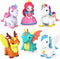 Tub Works Fantasy Watertight Bath Toys, 6 Pack | Sealed, No Hole