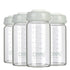 COMI Wide Neck Glass Breastmilk Collection n Storage Bottle, 8oz with Screw