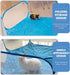 LUOZZY Foldable Baby Playpen, Safe Fence with Anti-Slip Bases for Indoor Outdoor Use, 47 Inch