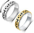 OreilleStar Anxiety Ring for Women Fidget Ring Stainless Steel Fidget Toys Adults