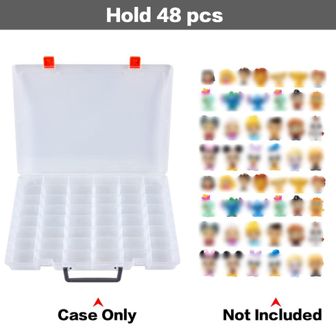 Display Case for Disney Doorables Collectible Mini Figures, Storage Organizer for MGA Entertainment Miniverse