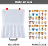 Display Case for Disney Doorables Collectible Mini Figures, Storage Organizer for MGA Entertainment Miniverse