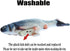 Electric Moving Fish Interactive Plush Toy