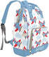 NZOOHY Backpack Backpack Daypack Airplane Sky Cloud Personalized Diaper Bag Tote with Name Diaper Travel for Mom Dad