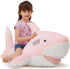 MorisMos 51inch Giant Shark Stuffed Animal, Large Shark Plush Toy Pillow Gift