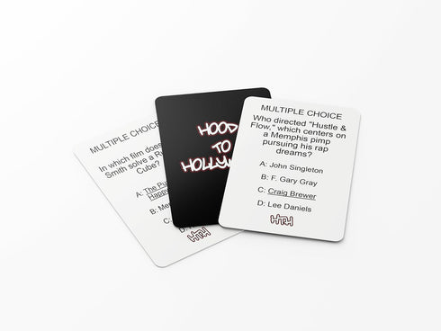 Hood to Hollywood: Epic Black Cinema Trivia Game - Test Movie Knowledge with Iconic Lines & Facts