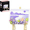 WULOBOOI Mini Flowers Picture Frame Building Set, Desk Decor Block Easel for Message