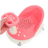 Totority Bath Seat with Suction Cups Non-Slip Tub Chair Adjustable Height Comfortable Bathtub Support Portable Foldable