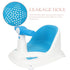 Toyvian Bath Seat with Suction Cups for Stable Sit-up Bathing Chair Non-Slip Bathtub Seat for Newborns and Boy Girl
