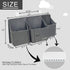 surebaby 3-in-1 Hanging Baby Diaper Caddy, Diaper Caddy Organizer Holder For Baby Crib, Nursery Organization Diaper