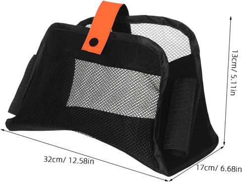 Stroller Organizer Bag with Mesh Storage for Diapers and Wipes