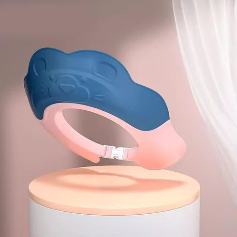 SHYYOULQE 0 6 Adjustable Baby Shampoo Caps Protect Eyes Ears During Bath Time Reusable Shower Hat For Infants Months