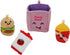 Multipack Cozy Ami Amis Fast Food Mini Soft and Crochet Plush, Adorably Cute Details, Pocket Sized for on the Go Play!