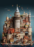 Anatolian Puzzle - Galata, 1000 Piece Puzzle, 1158