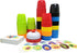 Quick Cups Games for Kids - Speed Cup Game Set with 54 Cards, 24 Cups, and 1 Bell for Family Fun