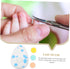 Trimmer minkissy Electric Nail File for Boys and Girls Adults Egg-Shaped Nail Care Kit Adorable Cartoon Design Portable