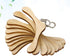 TOYANDONA 10pcs Wooden Dolls Clothes Hanger, Mini Doll Hanger for Dollhouse Miniature Accessories