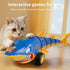 2.4Ghz 3 4 5 6 suangrc RC Shark Car Toy for Kids, Remote Control Shark with Swinging Tail, Shark Toy with LED Lights