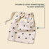 100% 6-Layers 0-3, Pack 8 Bandana Bibs - Organic Premium Muslin Cotton, Absorbent, Soft, Adjustable Snap Buttons