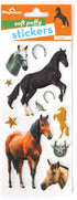 11-piece Playhouse Soft Puffy Sticker Sheet Sheet for Crafts, Trading & Collecting - Lucky Horses