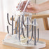 FEOOWV Baby Bottle Drying Rack with Base, Creative Tree Branch Baby Bottle Dryer Holder for Bottles, Teats, Cups, Pump