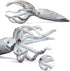 Gemini&Genius Squid Toy for Kids - Marine Animal Ocean World Toy Figure - 6 Inches Length Sea Animal Action Figure