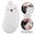 HAKIDZEL 1set Trimmer Electric Nail with Led Light and Grinding Safe Nail Care Tool for Easy Grooming and Manicure