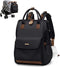 Diaper Bag Backpack,Multi Function Water Resistant Diaper Bag With Hook,Casual Hanging diaper