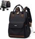 Diaper Bag Backpack,Multi Function Water Resistant Diaper Bag With Hook,Casual Hanging diaper