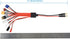Generic 8 1 XT60/ 4.0mm XT60, EC3, (4.0mm RC Lipo Battery Charger Adapter Connector Splitter Wire in Universal