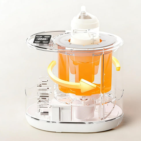 Generic 14.5x11x13cm, Commuting, Electric Bottle Warmer, Smart Temperature Control, Water-Free Bottle Warmer, Milk