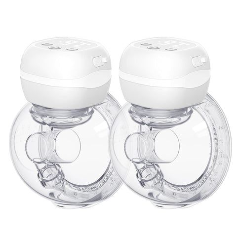 Wearable Hands Free 12 Levels 3 Modes Electric with 1200mAh Battery,Leak-Proof Design,Low