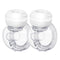Wearable Hands Free 12 Levels 3 Modes Electric with 1200mAh Battery,Leak-Proof Design,Low