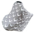 Baby Car Seat Cover with Deer Printing, Nursing Cover, Extra Soft and Extra Stretchy