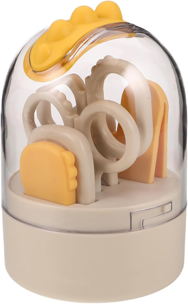 Mikinona Nail Clippers and Manicure Set for Newborns with Ergonomic Non-Slip Handle,