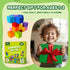 1.65 Inch 3D 8 1-3 (16PCS) Pairez Toys Magnetic Blocks, Large Magnetic Building Blocks for Toddlers, Magnet Cubes