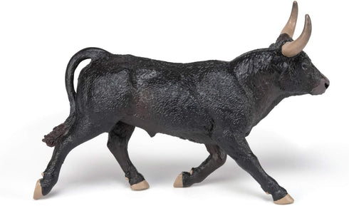 Papo Hand-Painted Figurine Farmyard Friends Camargue Bull - 51182 Collectible for Children Ages 3 and Up