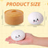 AiSiXin Squishy Dumpling Stress Balls for Adults, Dumpling Squishy Toys for Kids, Dumpling Fidget Sensory Toy, Squeeze