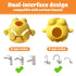 Benjiuun Faucet Extender for Toddlers,Sink Extender for Toddlers with Double Connector Design Suitable for Bathroom