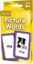 Teacher Created Resources Picture Words Flash Cards (EP62042) 3-1/8" x 5-1/8" for Learning and Education