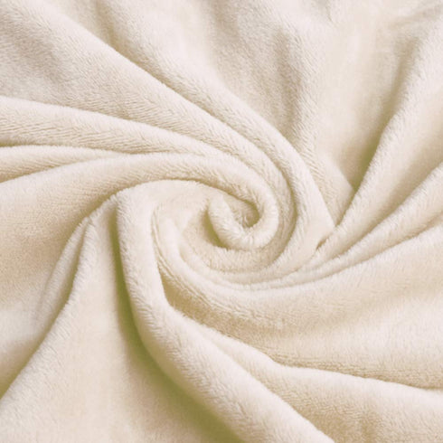 TL Care Heavenly Soft Chenille Fitted Pack N Play Playard Sheet, 27" x 39", Cream, for Boys and Girls