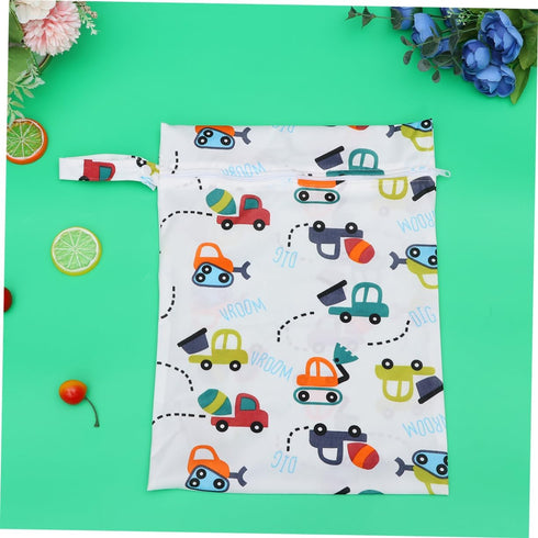 Reusable Diaper Bag Wet Dry Pouch - Family Travel Storage Solution