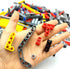 DSPITWOD Technical Parts Beams Axles Connectors Bricks Sets, 420 Pieces for Technic Car STEM Building Toys