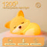2 Dimmable, ATSUI Fox Night Light, LED Squishy Novelty Animal Lamp, Food Grade Silicone, Level Nursery Nightlight