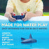 6+ Terra by Battat Remote Control Shark Toy for Bath & Pool Play Electronic Great White Shark with Realistic Movement