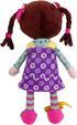 Snuggle Stuffs 15" 2 Sugar Snap Plush Learn to Dress Doll for Toddlers - - Gifts for Year Old Girls