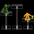 3 Pieces Combat Risers for Flying Miniatures, Different Heights for Tabletop RPG and Board Games Display