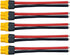5Pairs XT60H (XT60 Upgrade Plug) Male Female Extension Connector Adapter with 12AWG 10cm Silicone Wire
